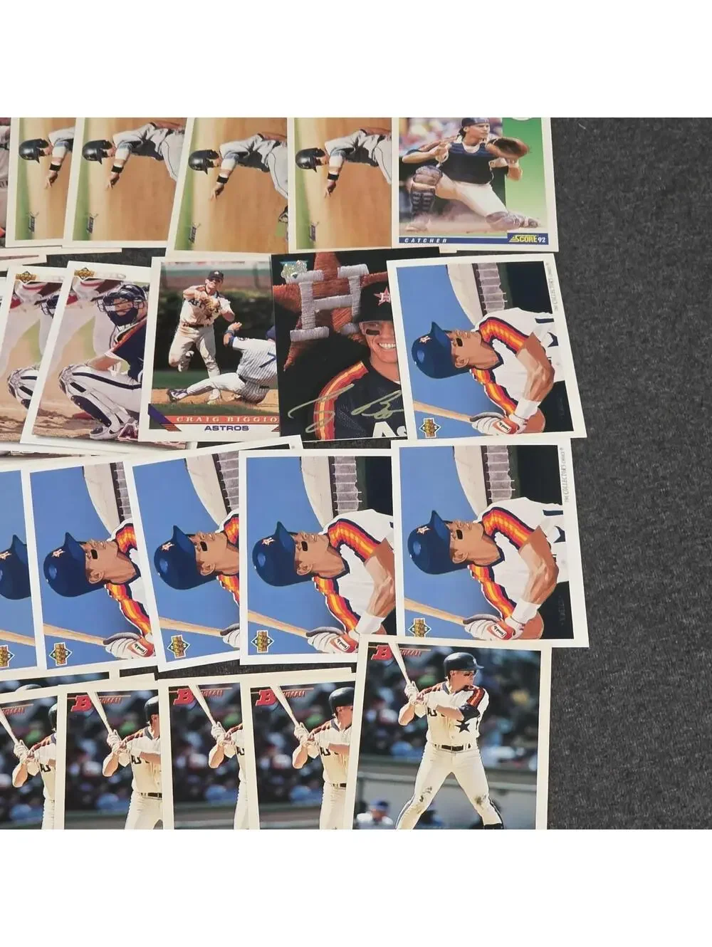 Craig Biggio Houston Astros HOF 124 Card Lot